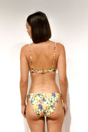 Bikini floral amarillo